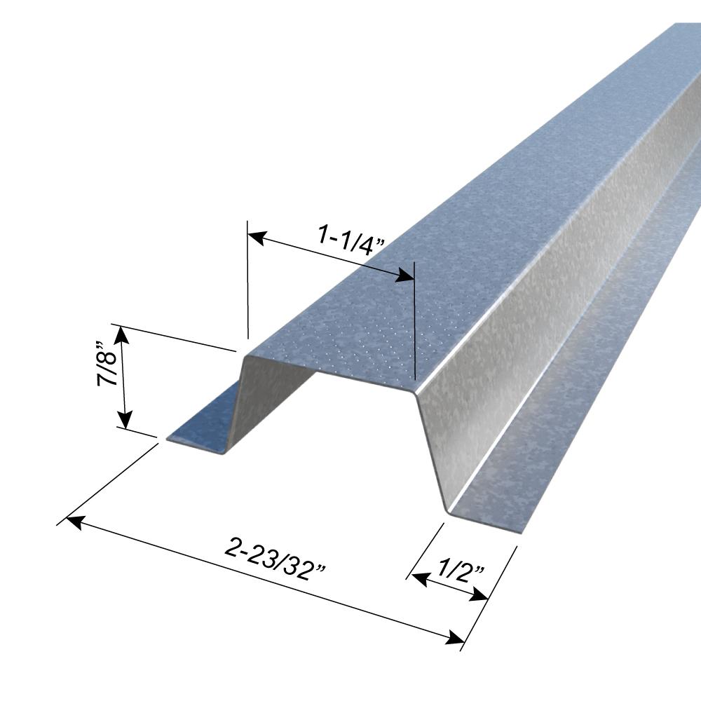 hat channel dimensions