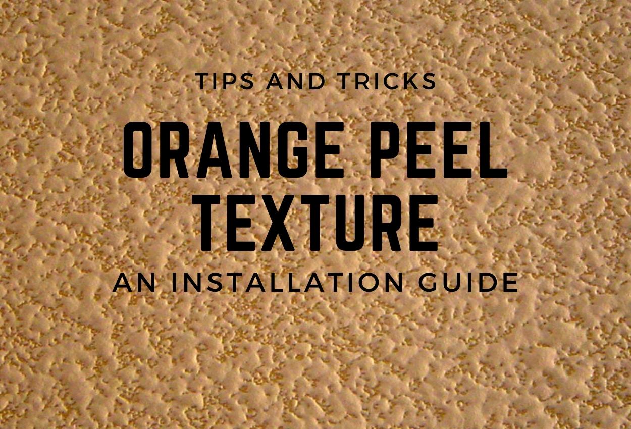 Orange peel deals ceiling texture roller