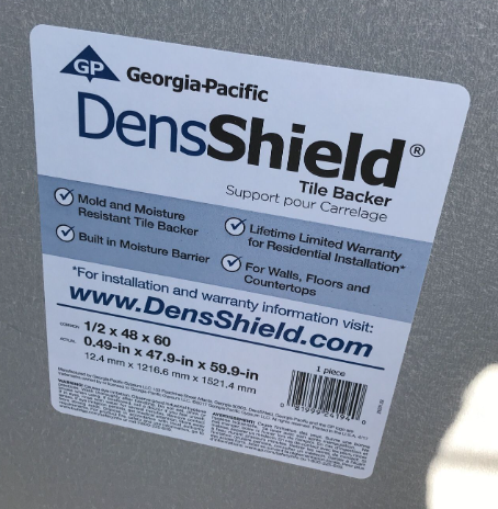 densshield tile backer