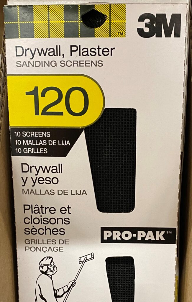 3m sanding screen 120 grit