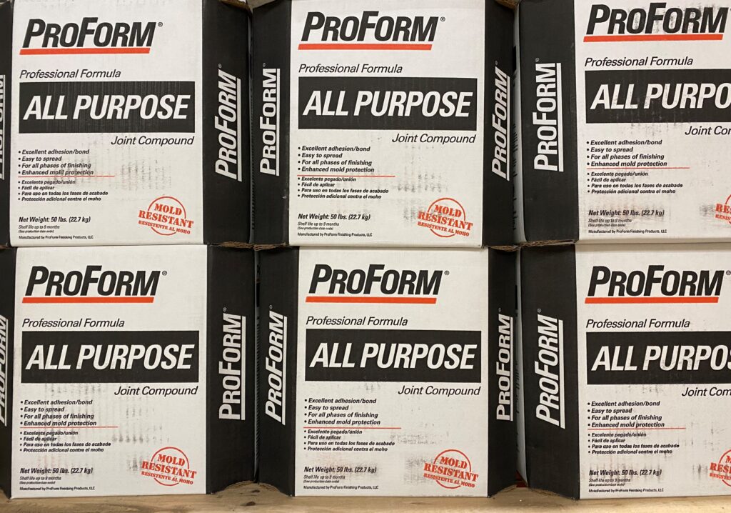 pro form all purpose joint compound