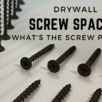 drywall screw spacing