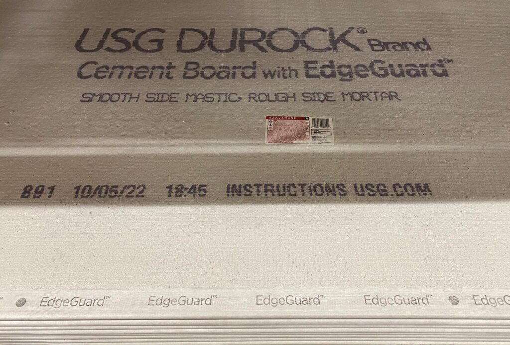 USG Durock Cement Board