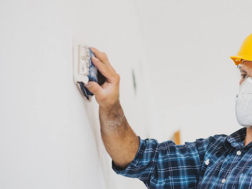 clean up drywall dust