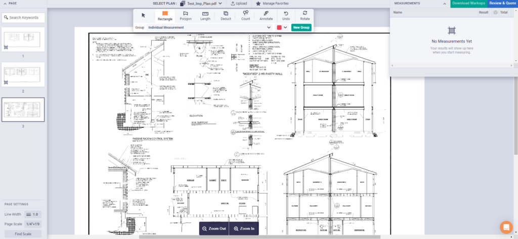 conx measure estimating