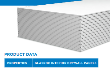 CertainTeed GlasRoc Interior Drywall Panels