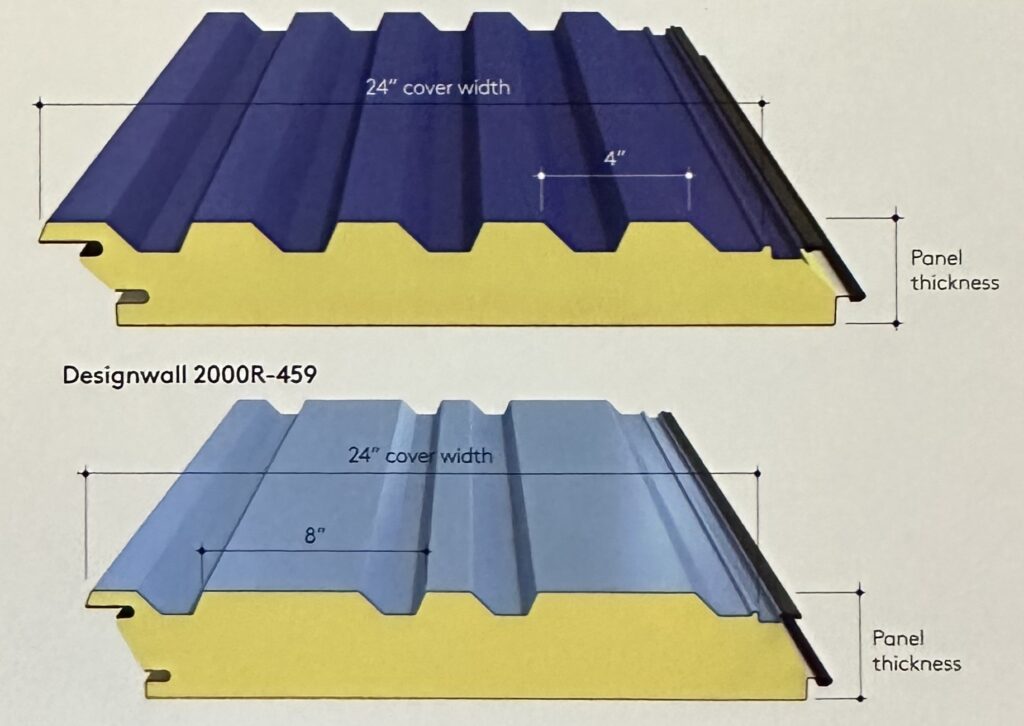 exterior insulated metal panels